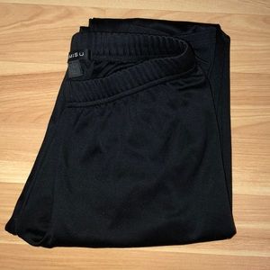 black stretchy, no sweat cool dry leggings